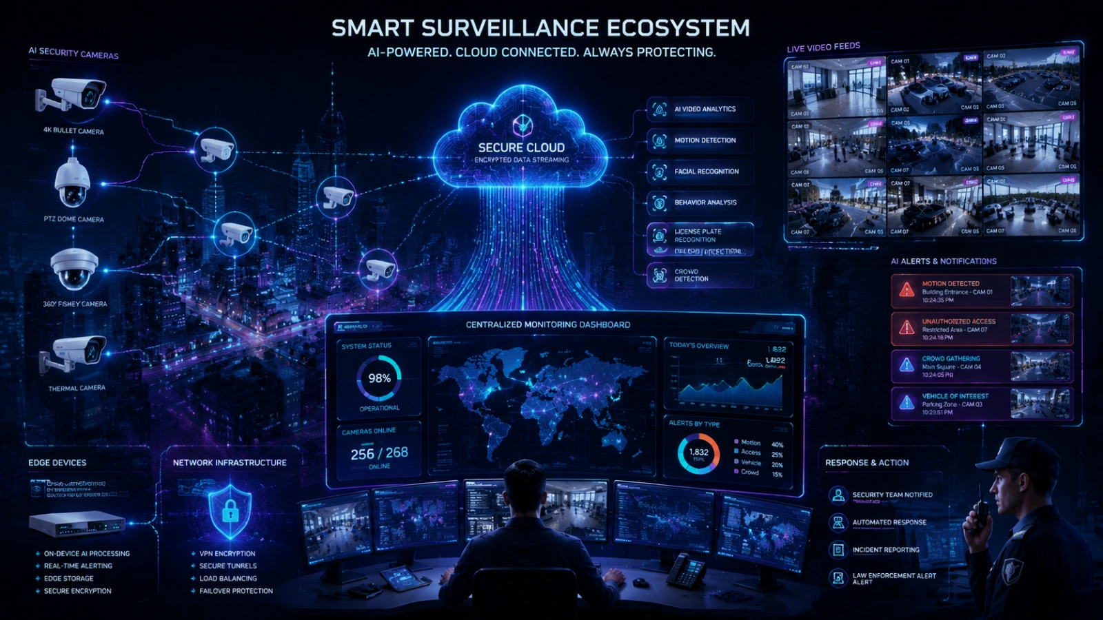 what-are-live-security-cameras