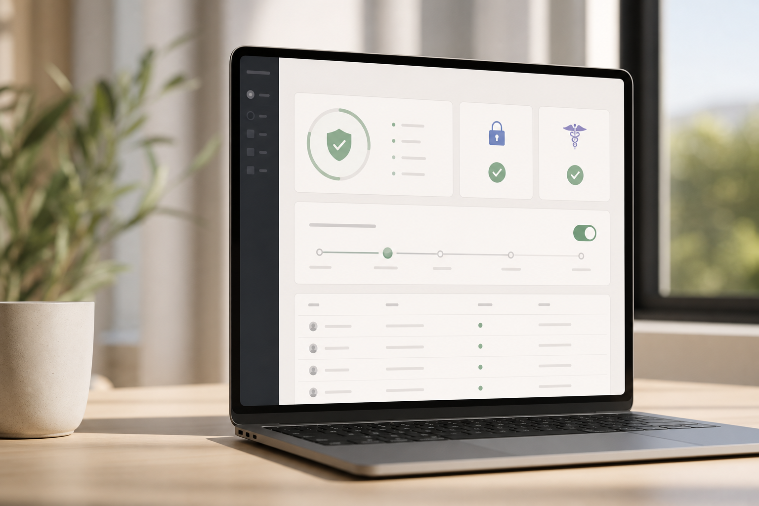 SOC security and compliance dashboard for CCTV analytics