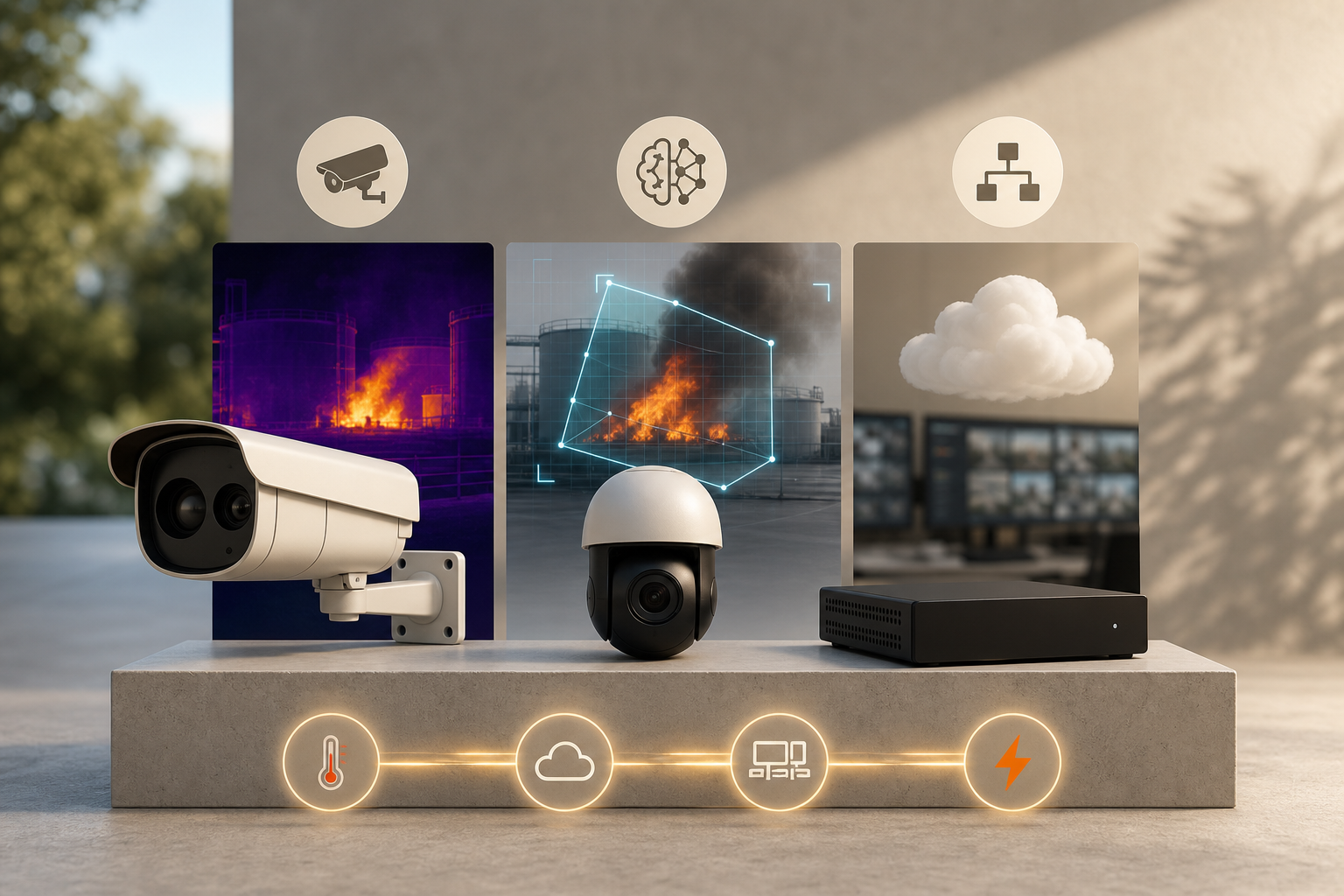 platform comparison for ai video fire detection