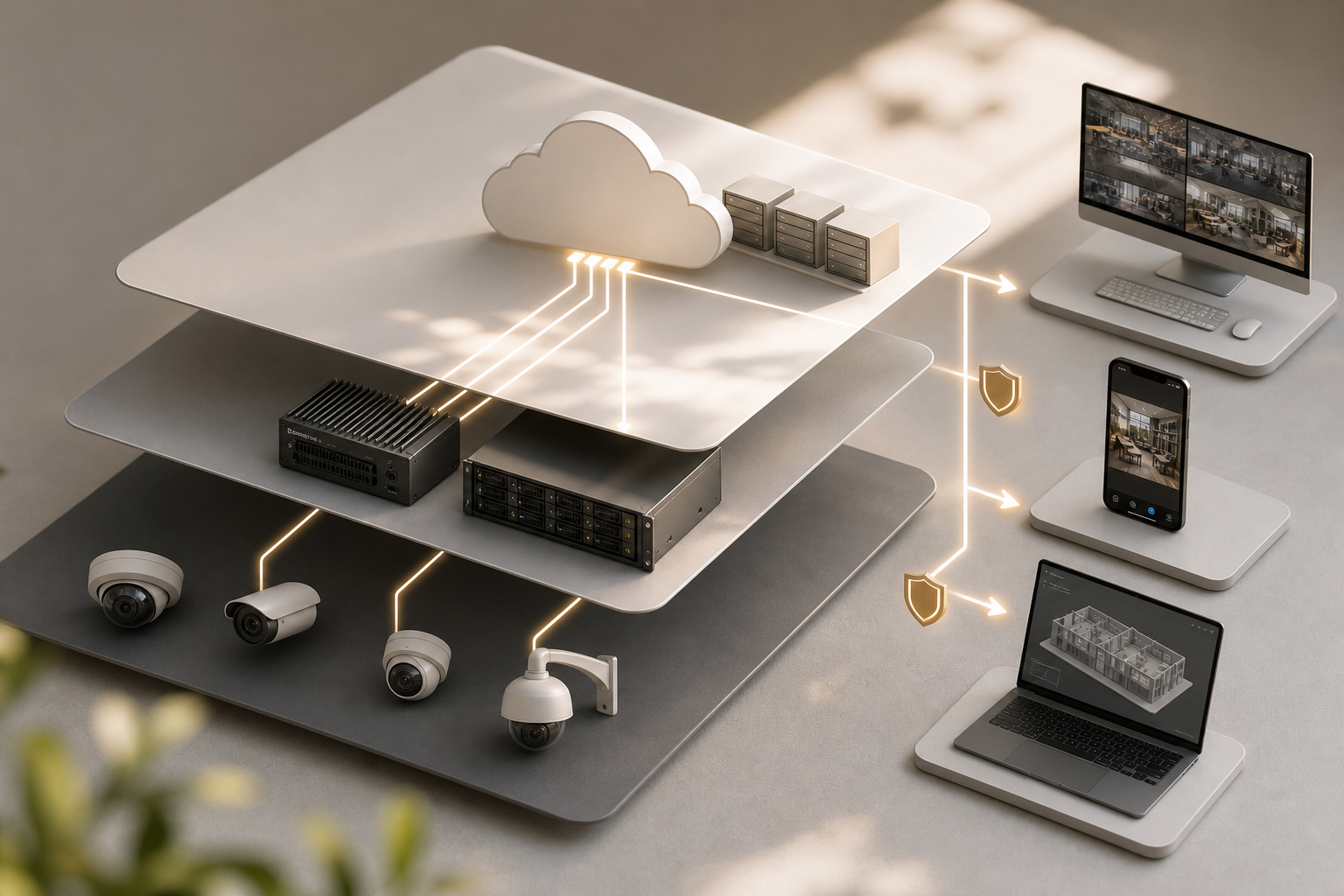 integration architecture for intrusion and perimeter breach detection across edge, on‑prem, and cloud