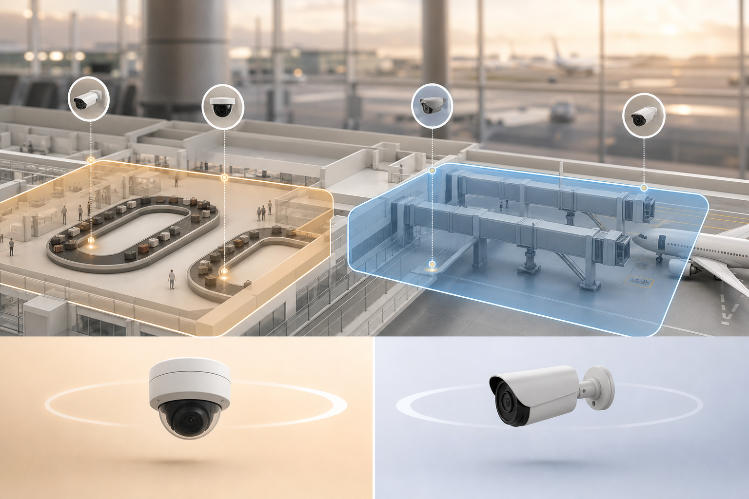 2026 airport fire and smoke detection from CCTV comparison diagram