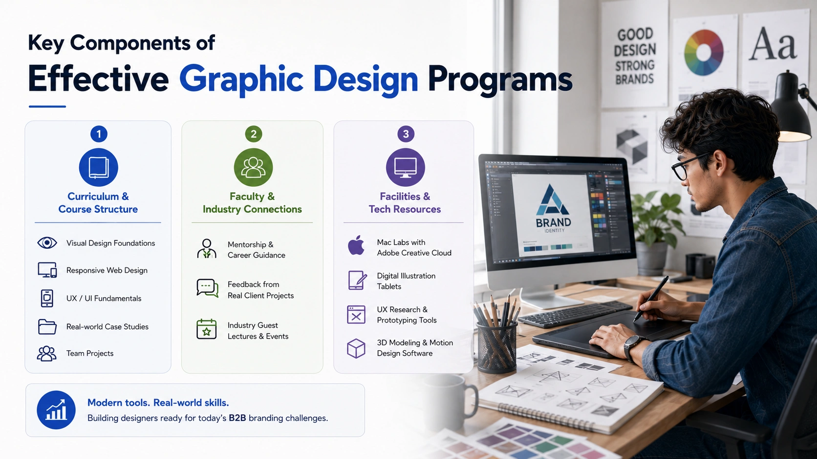 Core Program Components key-components-of-effective-graphic-design-programs