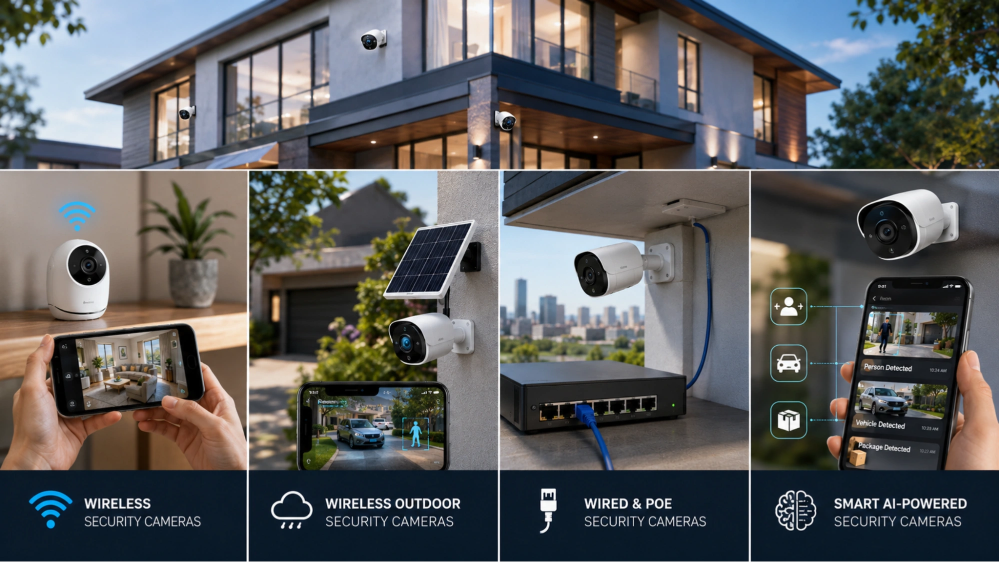 Best Cameras Security System Types types-of-cameras-security-systems-available-in-2026