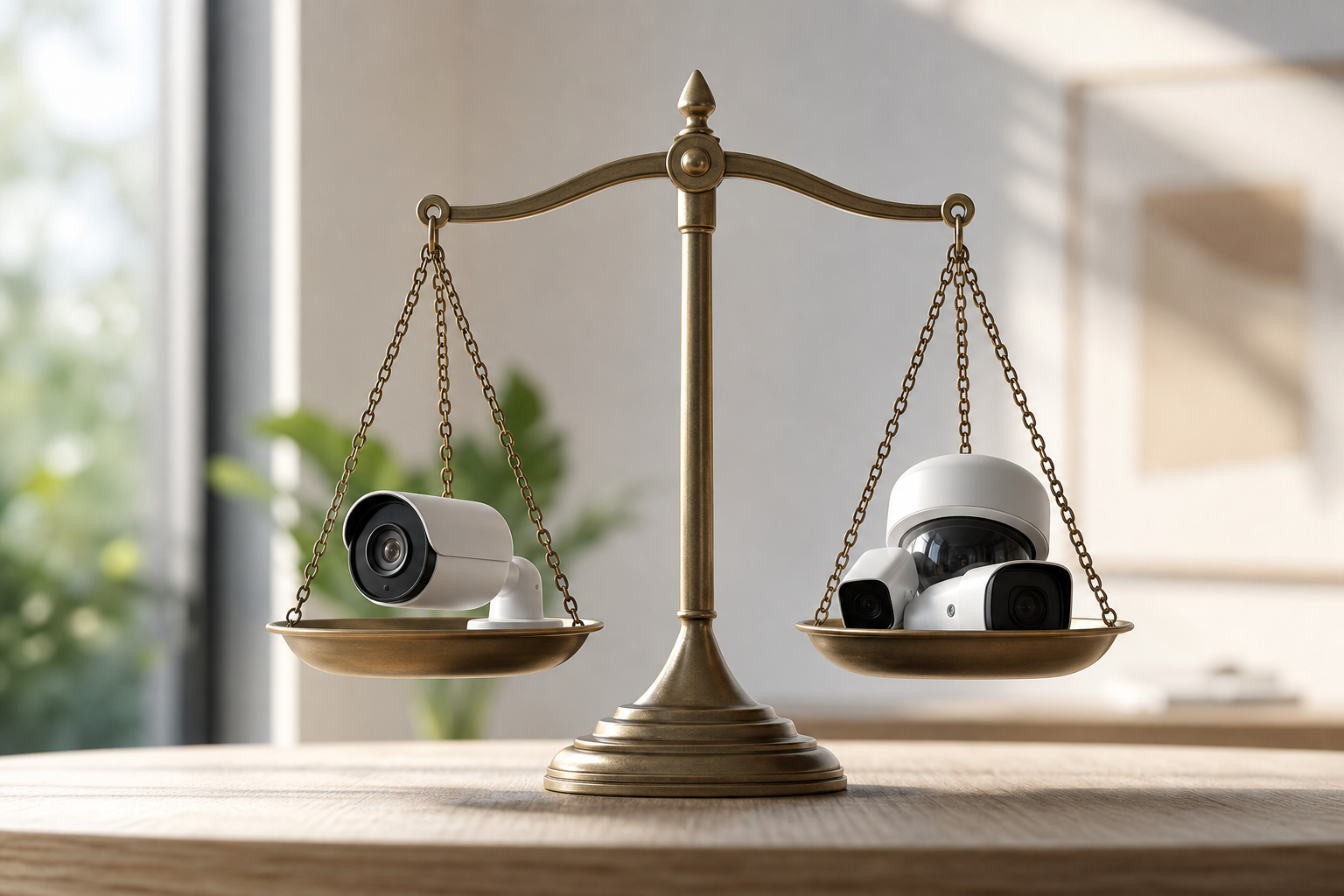 TCO breakdown for 200-camera campus comparing retrofit software subscription vs full camera replacement and licenses