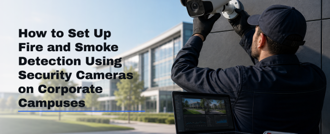 How to Set Up Fire and Smoke Detection Using Security Cameras on Corporate Campuses