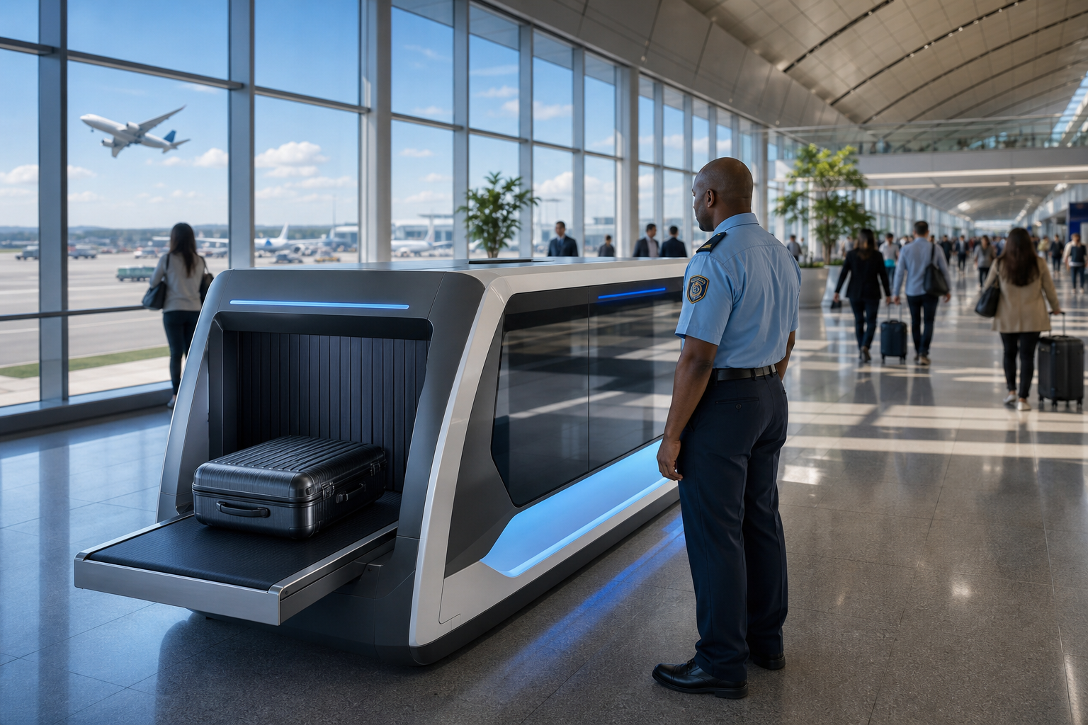 comparison chart of baggage detection approaches