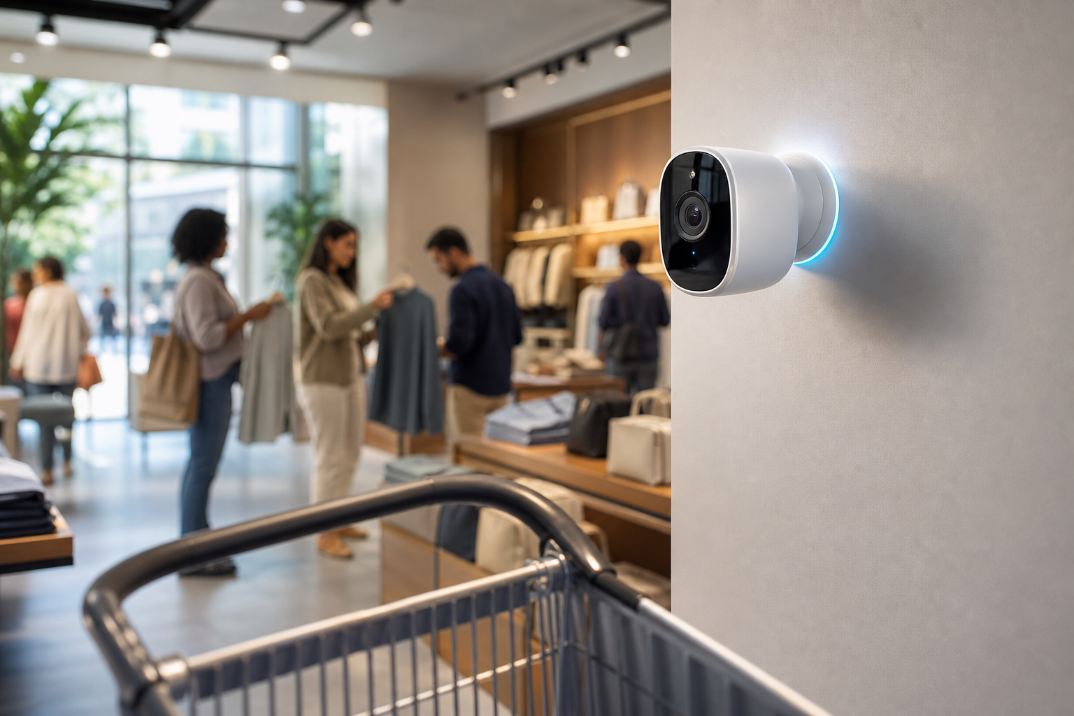 Retail AI security summary infographic