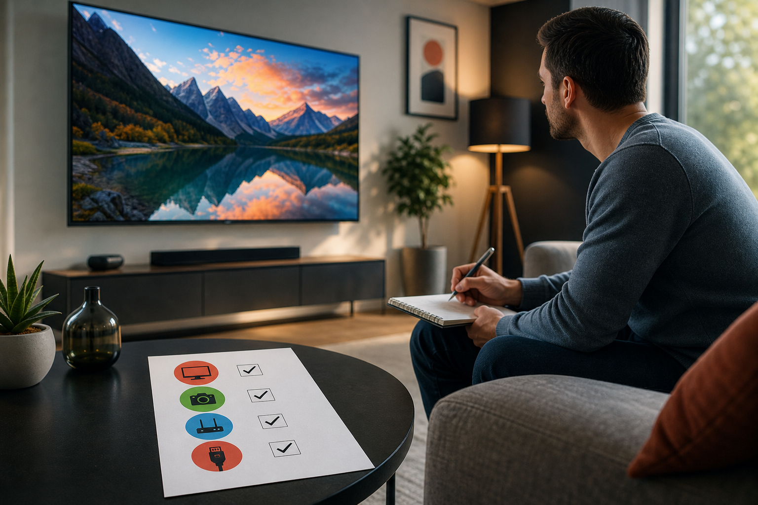 Action plan checklist for 4K upgrades