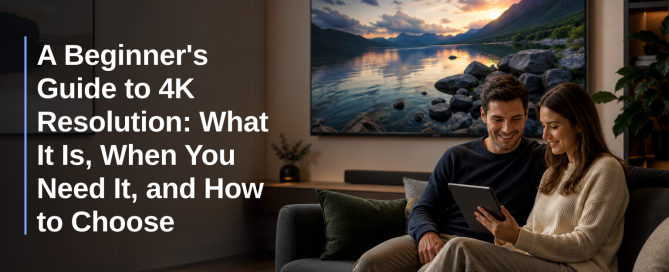 A Beginner's Guide to 4K Resolution: What It Is, When You Need It, and How to Choose