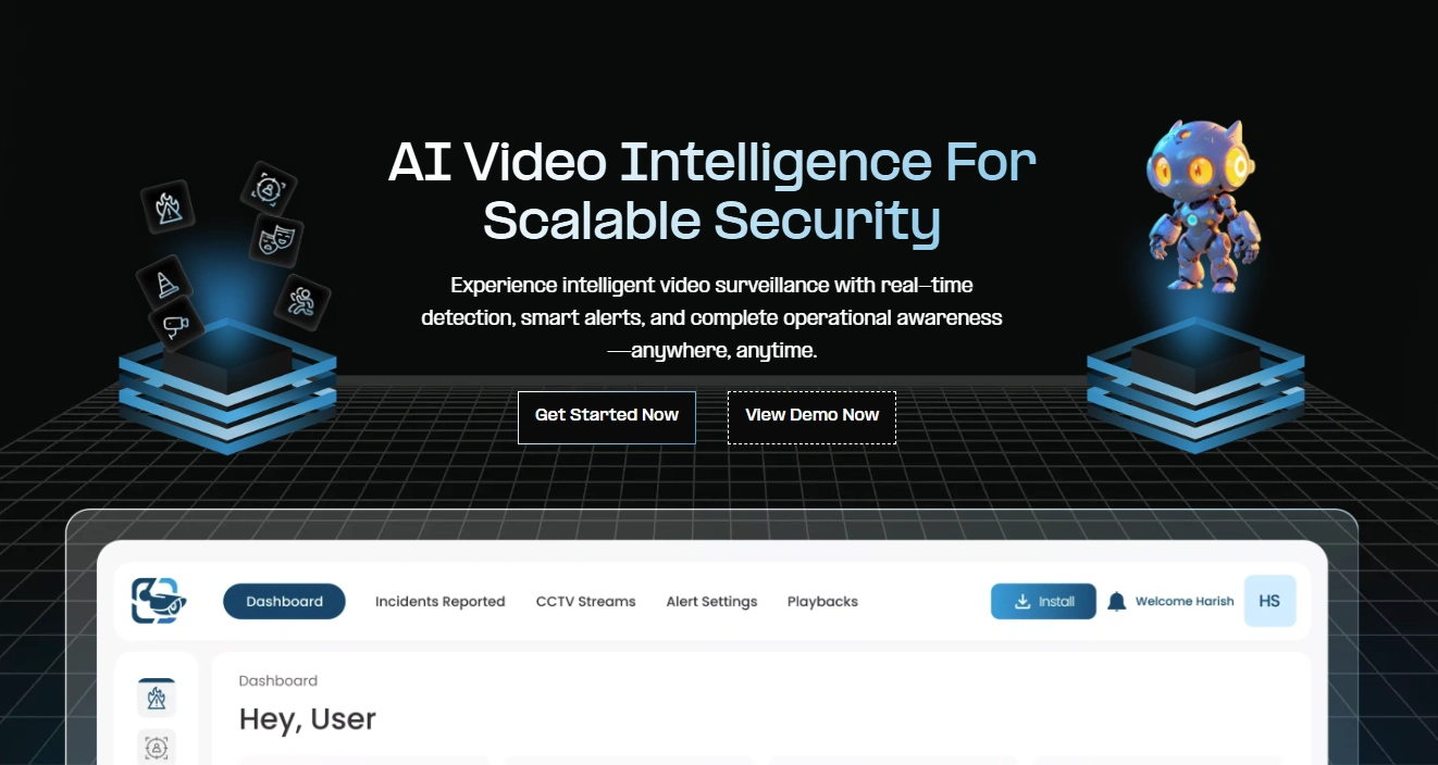 VideoraIQ | Smart AI Video Intelligence For Scalable Security